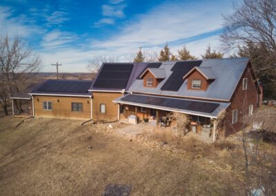 15.41 kW Residential Solar Installation in Perry, Kansas